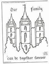 Lds Coloring Pages Color Temple Nursery Primary Forever Families Together Family Salt Lake Printable Simple Church Temples Lessons Colouring Template sketch template