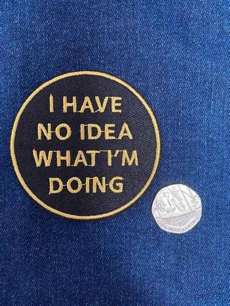 idea patch funny patch iron  patch embroidery patch etsy  zealand
