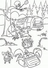 Coloring Forest Pages Printable Kids Animals Season Open Sheets Animal Camping Cartoon Comments Cat Book Worksheets Board Choose sketch template