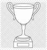 Trophy Cup Coloring Colouring Sheet Clipart Transparent Pngfind sketch template