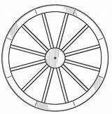 Wagon Coloring Wheel Drawing Line Sketch Template Covered Getdrawings sketch template
