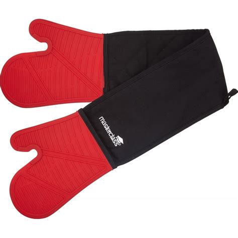 masterclass seamless silicone double oven glove clothing footwear