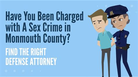 Have You Been Charged With A Sex Crime In Monmouth County Nj Youtube