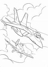 Planes Coloring Pages Print sketch template