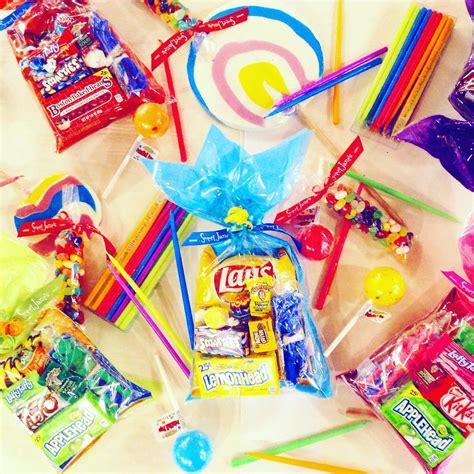 kids birthday party treat bag sweet janes