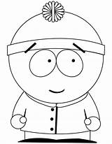 Park South Coloring Pages Kenny Printable Kids Cartman Stan Eric Clipart Angel Characters Kyle Wings sketch template