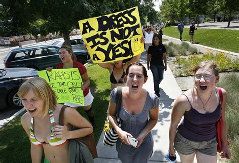 Viral Slutwalk Protest Hits Salt Lake City Photos The Salt Lake Tribune
