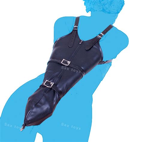 Sexy Pu Leather Over Shoulder Arm Binder Bondage Slave Fetish One