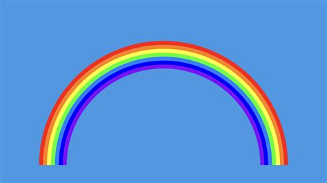simple rainbow godot shaders