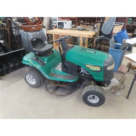 weed eater  hp riding lawn mower  deck working condition mcsherry auction service
