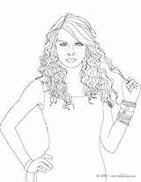 Coloring Pages Famous Singers People Getcolorings Print Printable Celebrity sketch template