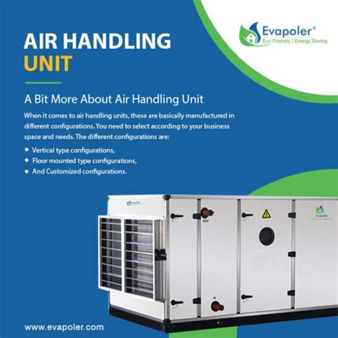 ahu manufacturer air handling unit evapoler