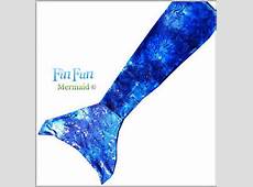 Mermaid Tail by Fin Fun ? Swimmable Girls Tail ? Caribbean Blue