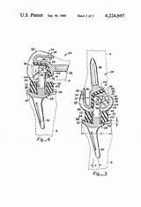 Patents Knee Prosthetic sketch template