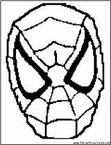 Spiderman Mask Coloring Pages Spider Printables Colouring Man Printable Kleurplaat Color Clipart Print Kids Getdrawings Clip Getcolorings Colorin Girl Library sketch template