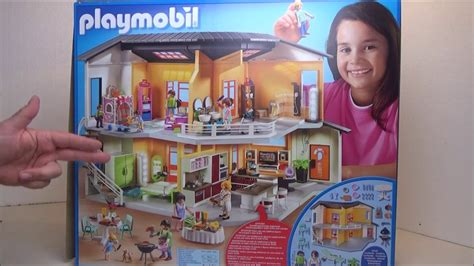 playmobil  unboxing modernes wohnhaus youtube