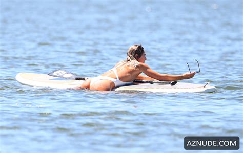 Ashley Hart Sexy On Paddle Board In Montauk New York Aznude