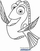 Dory Coloring Finding Nemo Pages Printable Disney Book Clipart Drawing Print Disneyclips Color Marlin Destiny Hank Getcolorings Clip Clipartmag Getdrawings sketch template