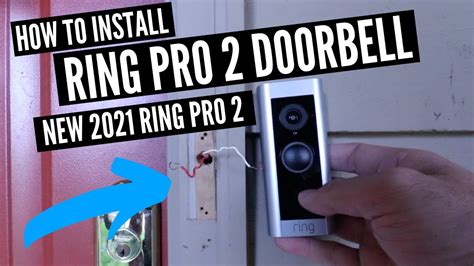 install ring pro  doorbell youtube