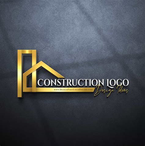ac engineering construction logo design architect logo architecture