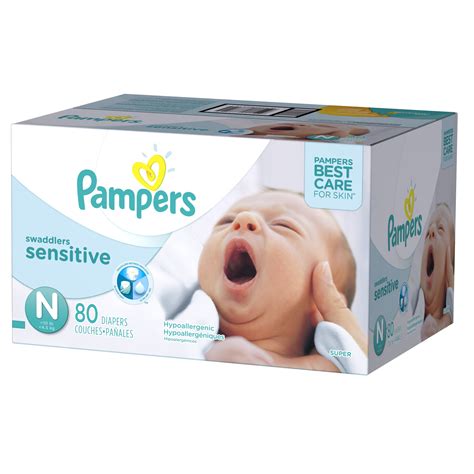 pampers swaddlers sensitive newborn diapers size   count walmart inventory checker brickseek