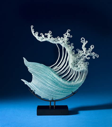 An Artist’s Dramatic Glass Sculptures Depicting Nature