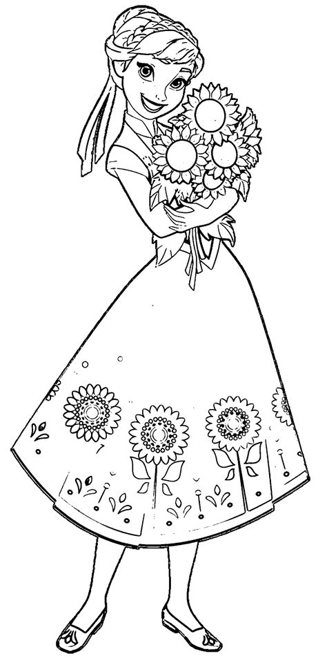 frozen fever coloring pages  worksheets