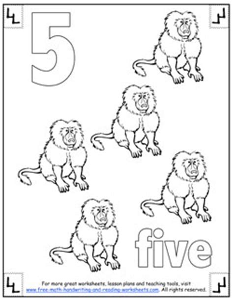 number coloring pages