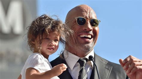 dwayne johnson details scary emergency room incident with 2 year old daughter abc news