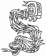 Coloring Aztec Mayan Serpiente Inca Quetzalcoatl Tattoo Emplumada Pages Calendar Tattoos Drawing Drawings La Mythology Gods Para Colorear Designs Flickr sketch template