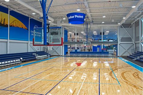 porter athletic facility spotlight cedar point indoor sports center