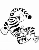 Tigger Coloring Pages Kids sketch template