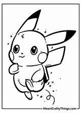 Iheartcraftythings Happily Puts Paw Pickachu sketch template