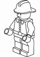Lego Coloring Firefighter Pages City Fireman Fire Undercover Color Printable Fighter Print Cartoon Online Drawing Paper Department Coloringpagesonly sketch template