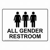 Gender Sign Restroom Rre Neutral sketch template