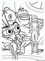 Aliens Monstruos Monsters Dibujo Geworden Kleiner Malvorlagen Ginormica Mostri Colorkid Monstros Menor Tornou Devenu Obcy Potwory Kontra Pequeño Diventato Vuelto sketch template