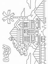 House Bluey Coloring Fun Kids Kleurplaten Votes sketch template