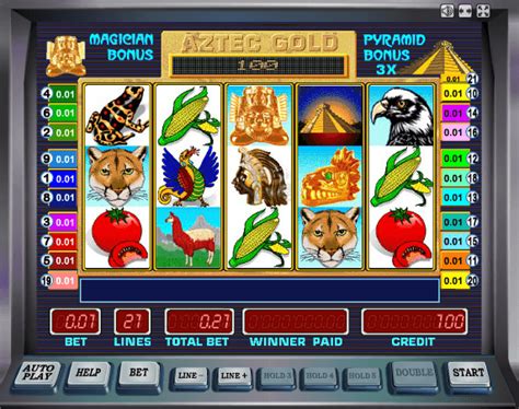 Игровой автомат Ацтек Голд играть бесплатно Ацтеки Игры Золото