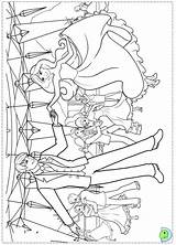 School Coloring Barbie Princess Charm Dinokids Close Print sketch template