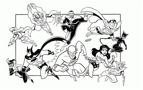 justice league coloring pages  print   justice