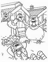 Chicken Coloring Pages Run Getcolorings Freak sketch template