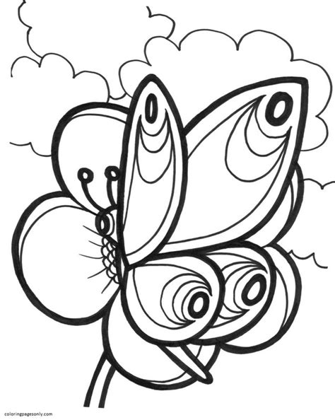 butterfly coloring pages  printable coloring pages