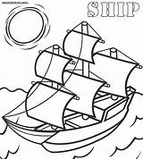 Ship Mayflower Drawing Coloring Getdrawings Pages sketch template