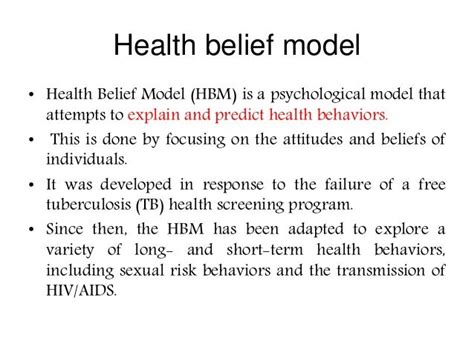 public health model