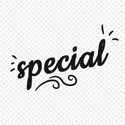 specials png picture special lettering special word text png image