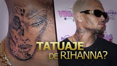 rihanna sangrando chris brown nuevo tatuaje youtube