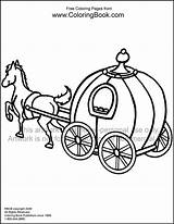 Horse Carriage Coloring Pages Buggy Wagon Getcolorings Template sketch template