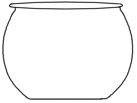 fish bowl template mewarnai fish printables fish bowl