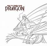 Toothless Coloring Pages Dragon Hiccup Train sketch template