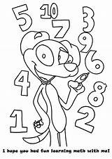 Math Coloring Pages Printable Kids sketch template